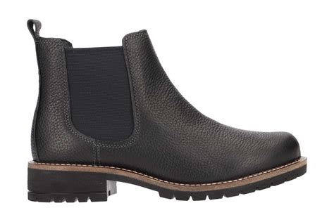 ecco stiefelette damen schwarz
